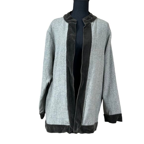 CP Shades Gray 100% Wool Soft-Lined Jacket Size M - Picture 1 of 8
